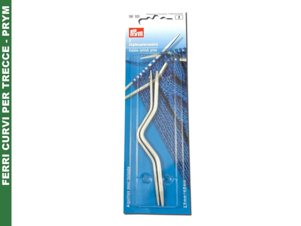 Ferri curvi per Trecce - Prym