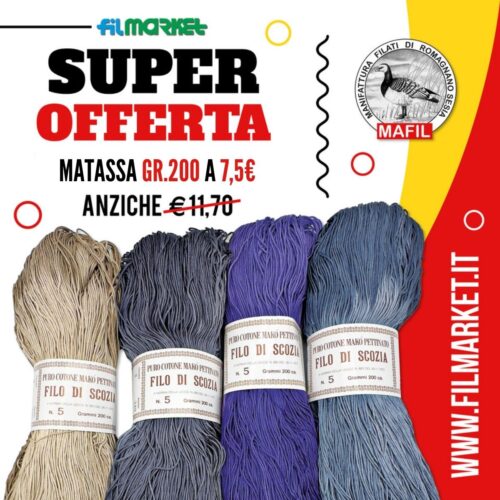 Offerta Speciale: FILO DI SCOZIA